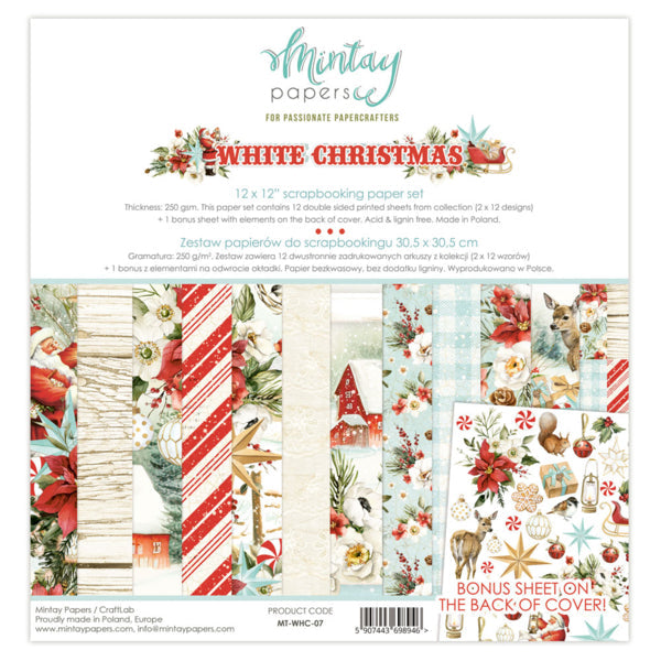 Mintay 12 x12 Collection - White Christmas