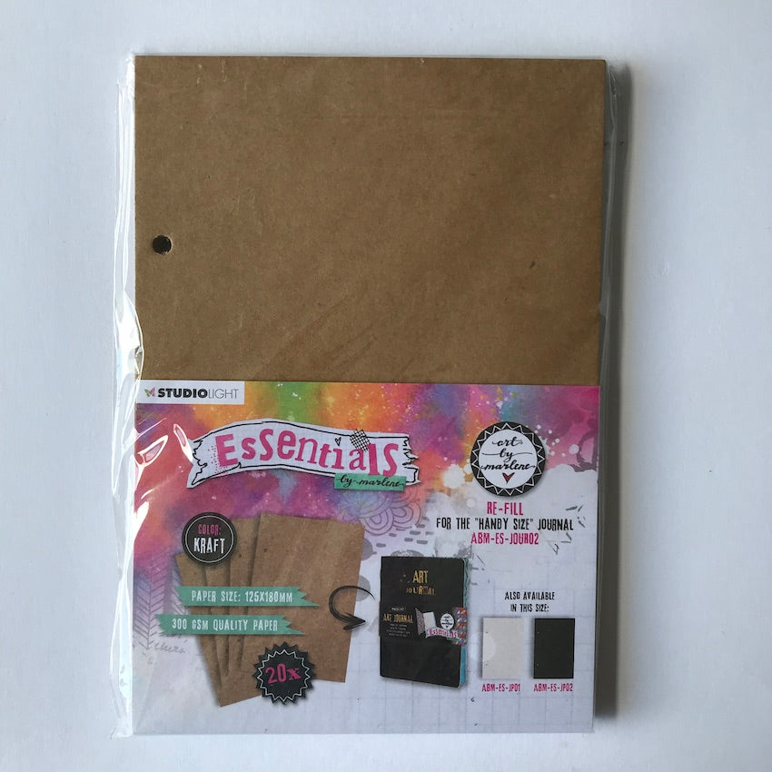 Art By Marlene Journal Handy RE-FILL KRAFT