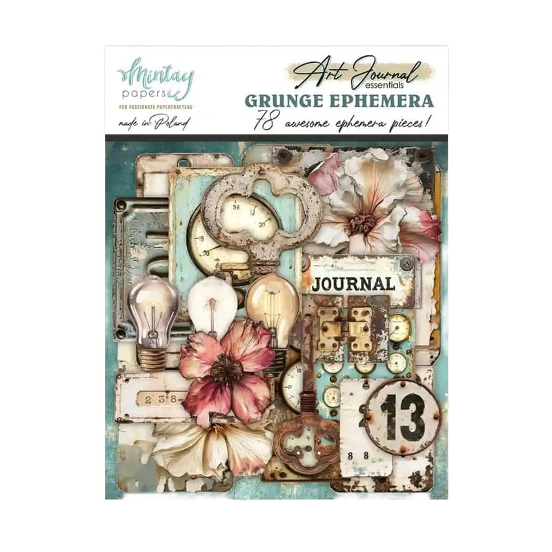 Mintay - Art Journal - Grunge Ephemera