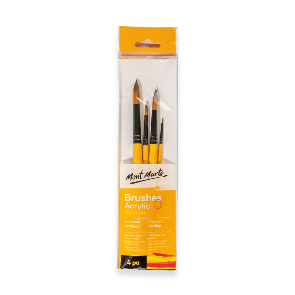 Mont Marte Acrylic Brush Set mont martd
