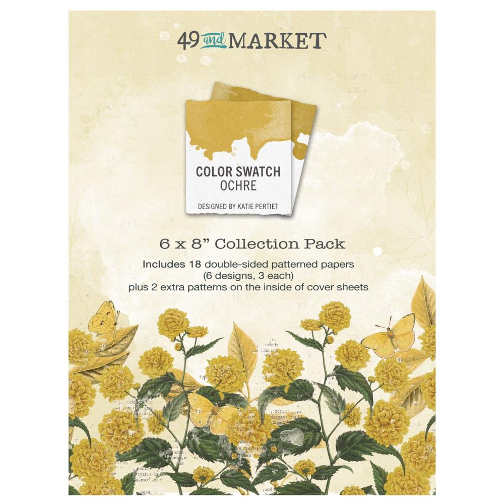49 and Market   -  Color swatch Ochre 6 x 8 collection