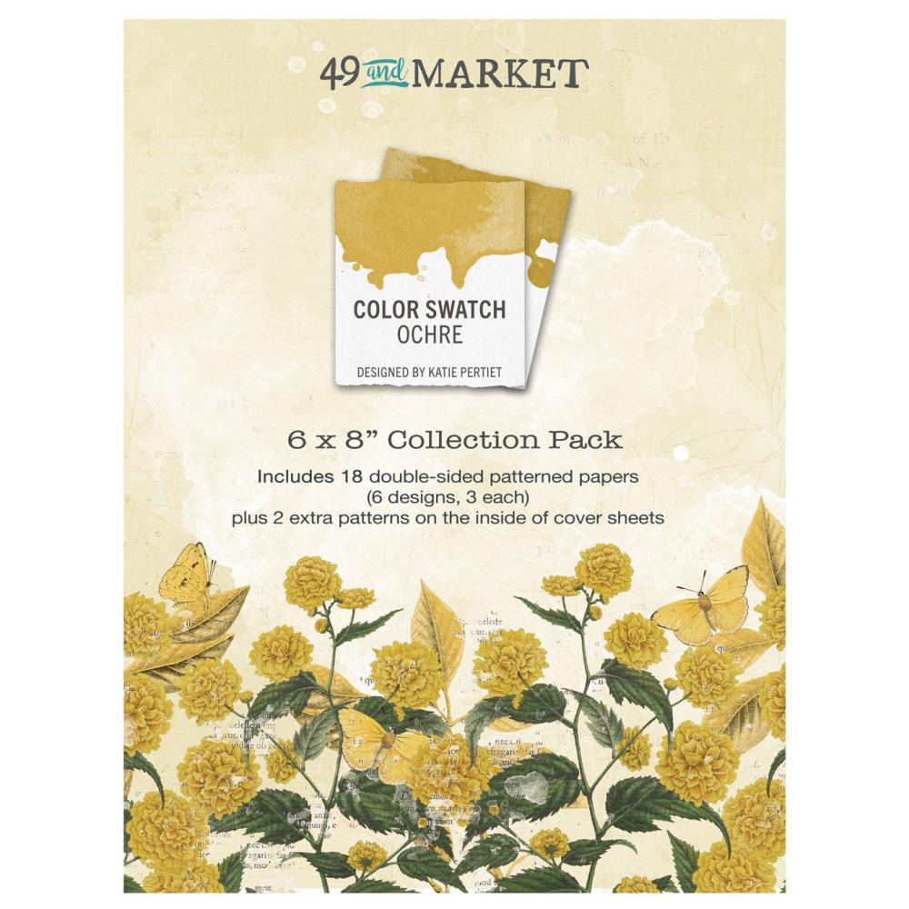 49 and Market - Color swatch Ochre 6 x 8 collection