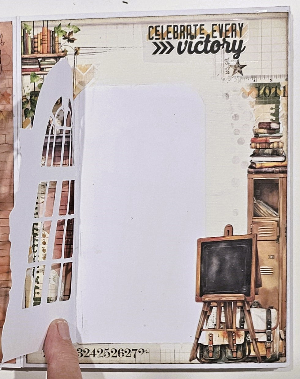 49 & Market Mini Folio Academia Album - Journey of Knowledge