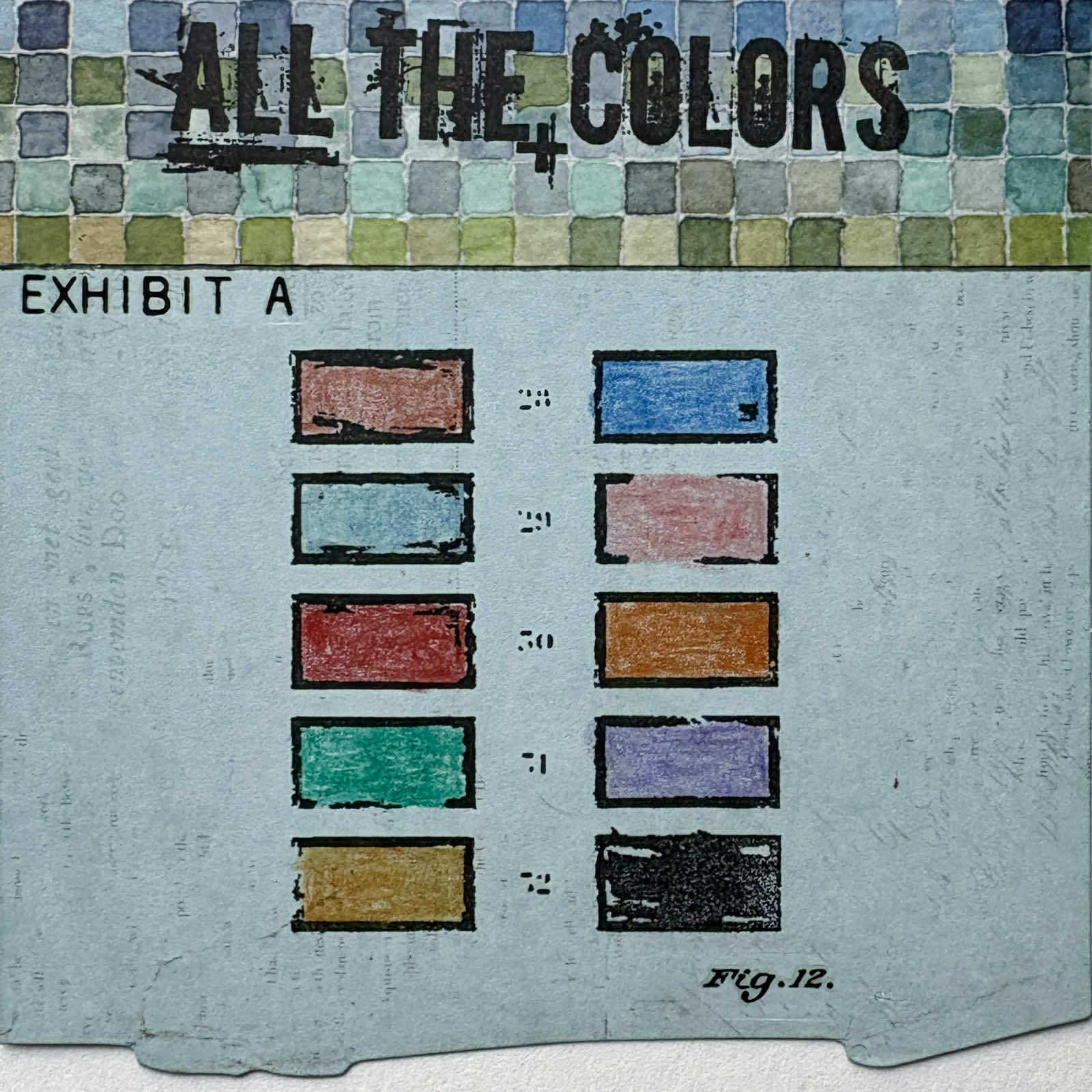 PaperArsty- Eclectica - EM144 Mini by Seth Apter