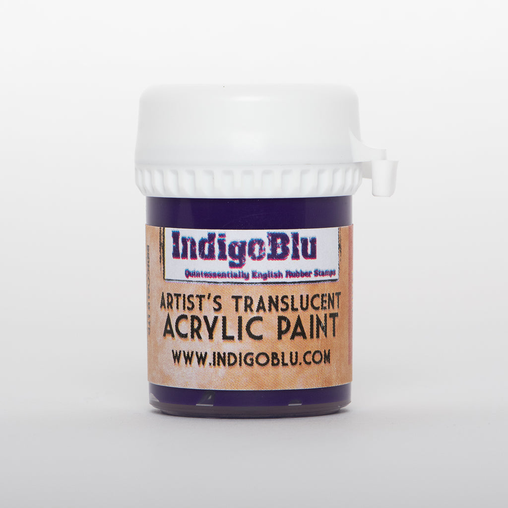 IndigoBlu Artists - Translucent Acrylic Paint -Blue Bell
