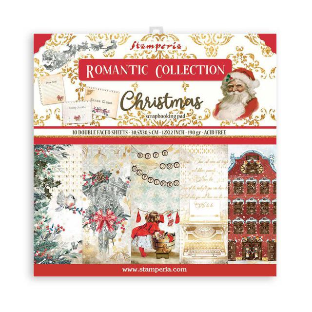 Stamperia Paper Collection "Romantic Christmas" 12 x12