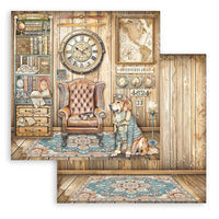 Stamperia Scrapbooking Pad 10 Sheets 8" x 8" - Alterego