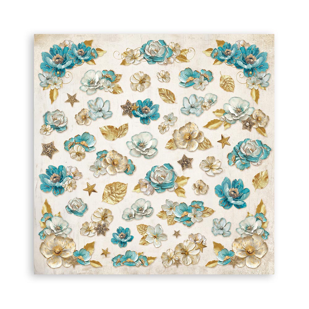 Stamperia - Masquerade Paper 8 x 8 Maxi Pad 22 sheets