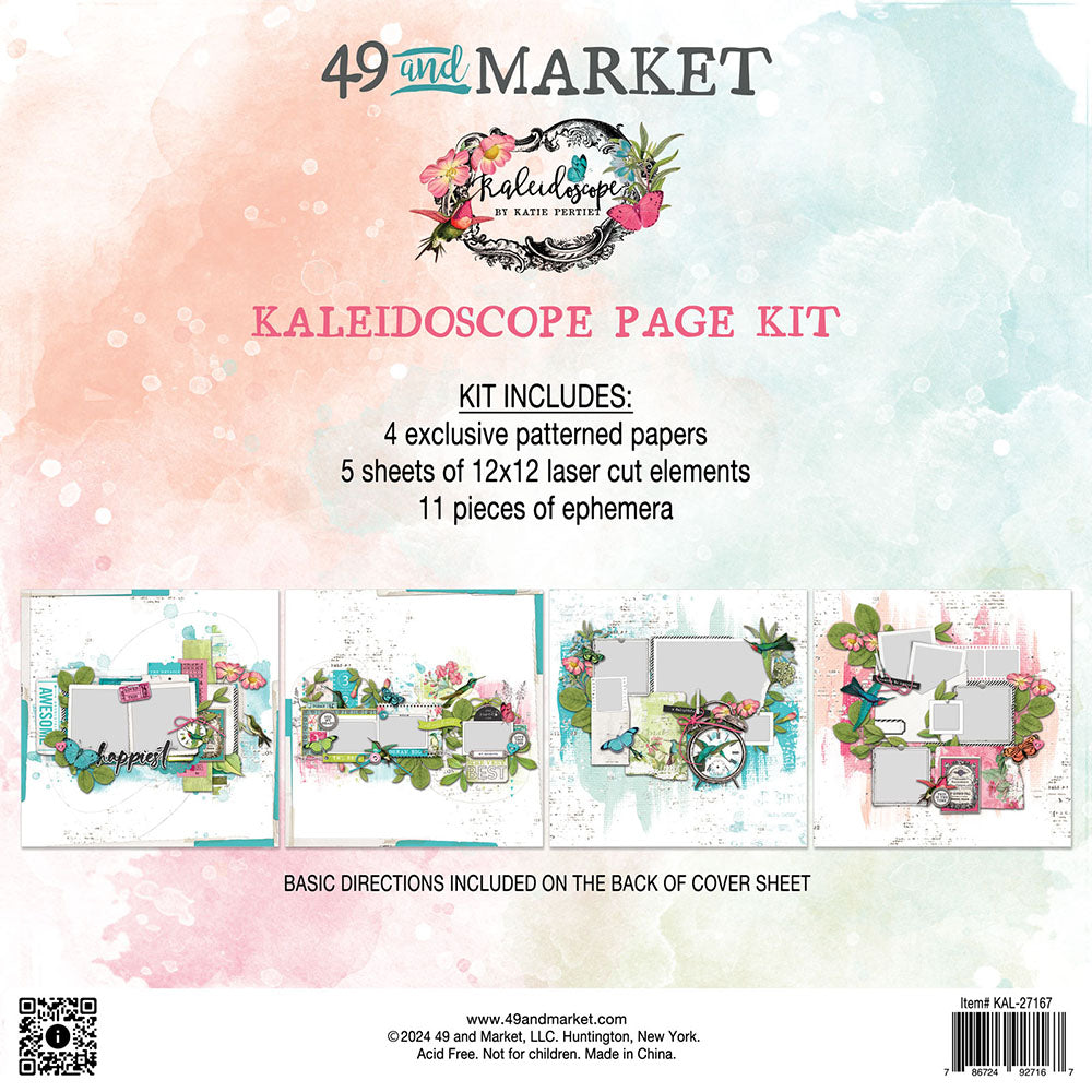 49 and Market "Kaleidoscope Page kit  "