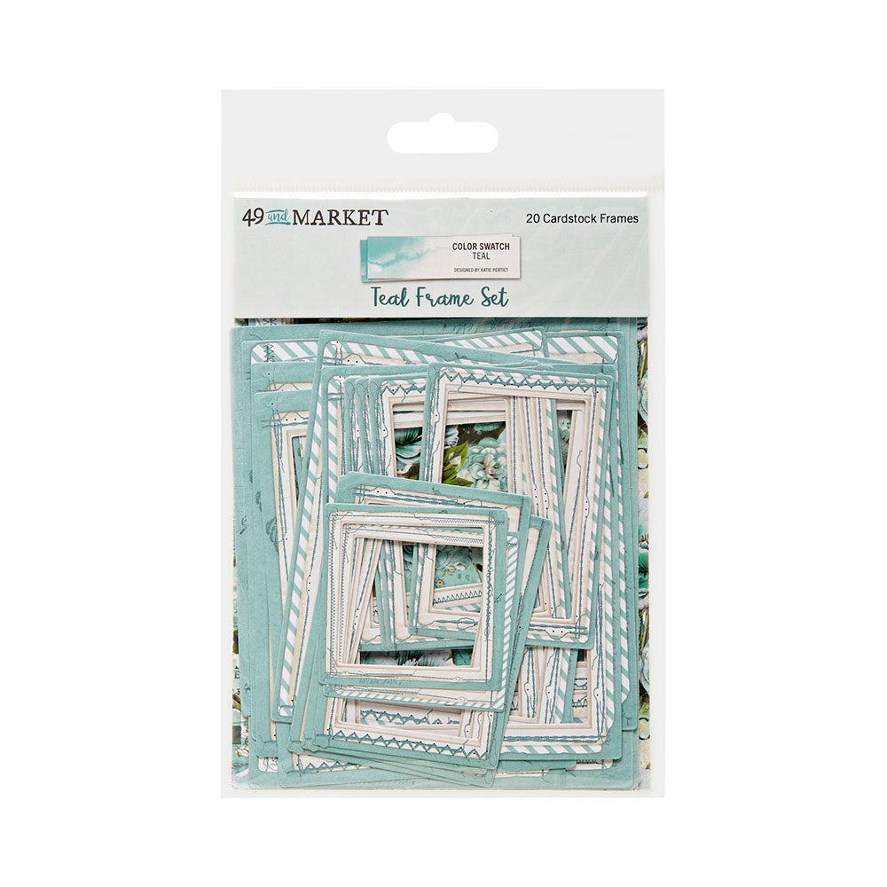 49 & Market Color Swatch Frames Teal