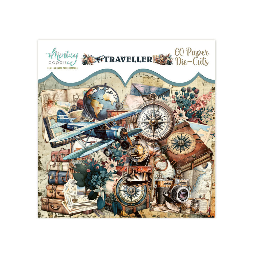 Mintay Papers Travellers - Die cuts