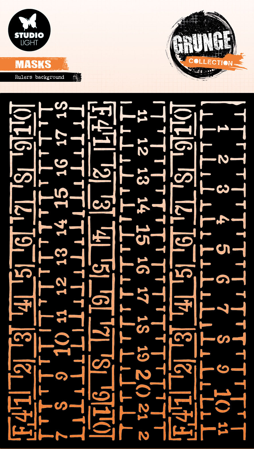 Studio Light Grunge Collection Rulers