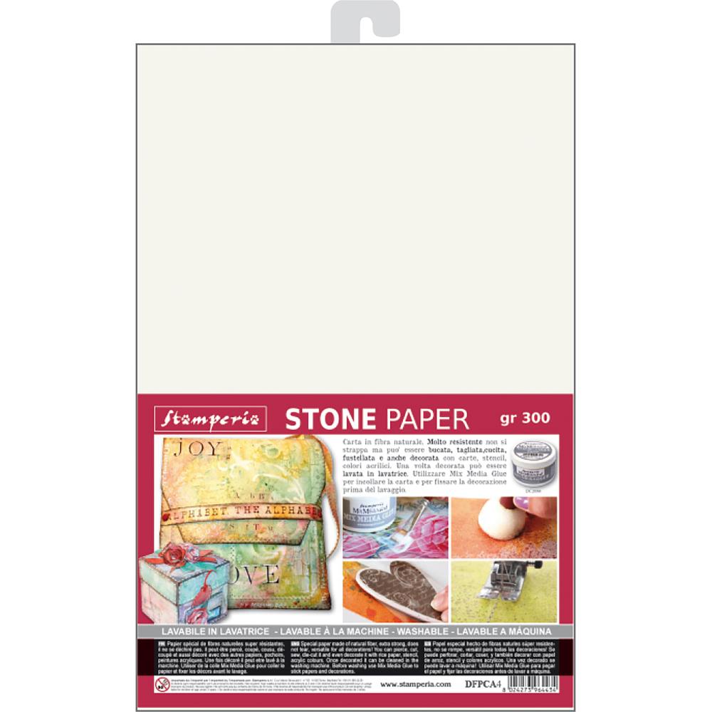 Stamperia - Washable Stone Paper A4