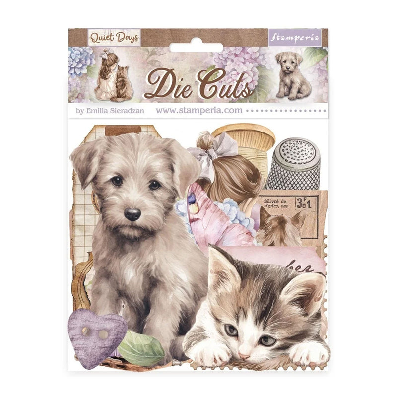 Stamperia - Die cuts - Quiet Days