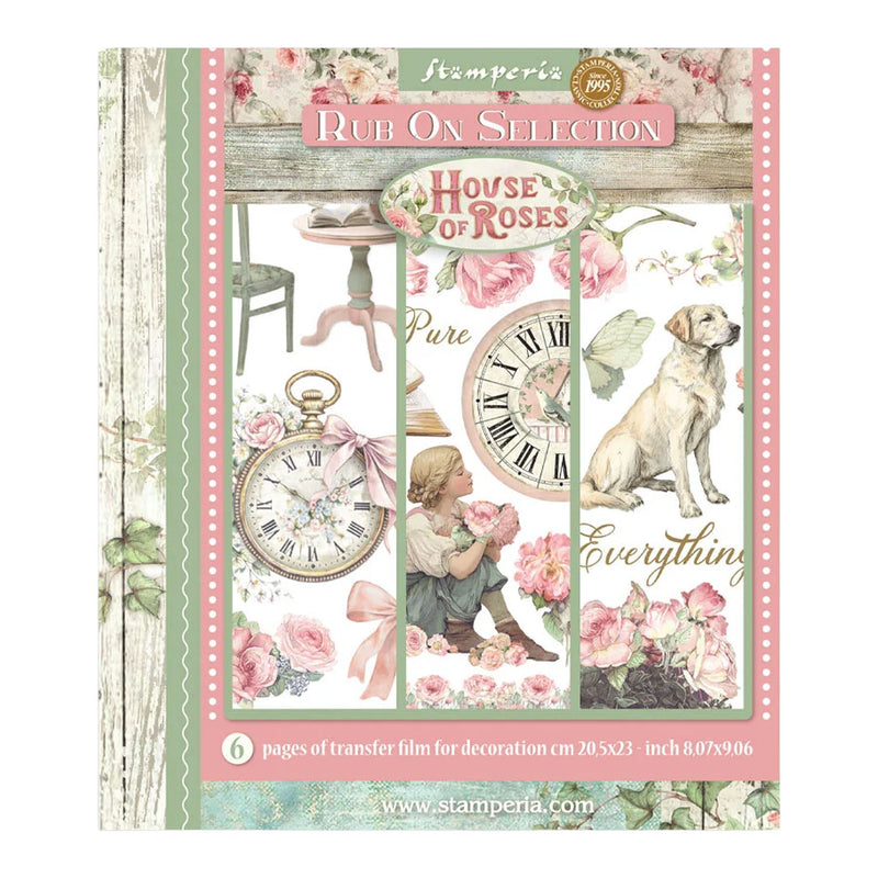Stamperia - Rub onSelection - House of Roses