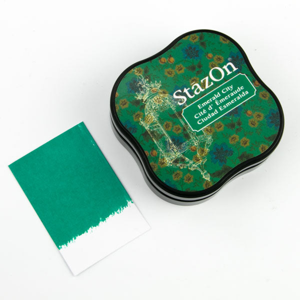 Stazon Midi Ink Pad - Emerald City