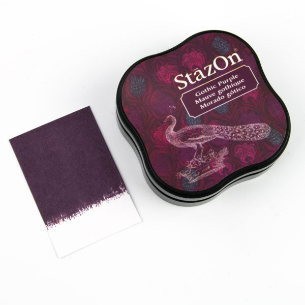Stazon Midi Ink Pad - Gothic Purple