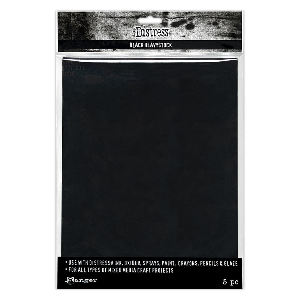 Ranger Distress Black Heavystock 5 page pack