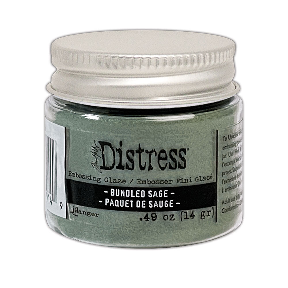 Distress Embossing Glaze - Bundled Sage