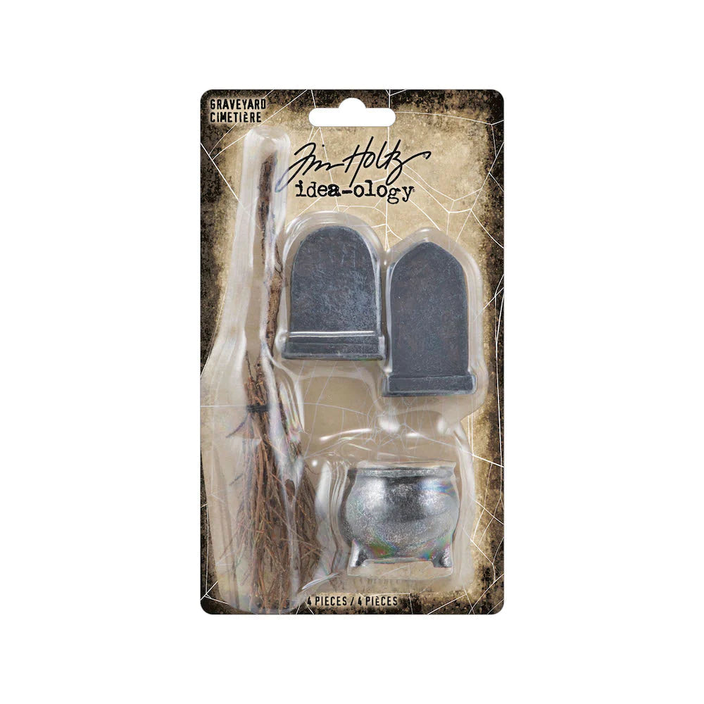 Tim Holtz idea-ology Halloween Graveyard