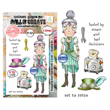 AALL & CREATE - Stamp - Steaming Dee
