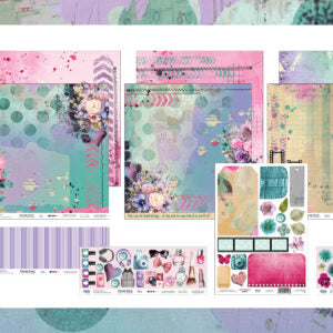 3 Quarter Design Teenage Dream 8x8 Paper Collection