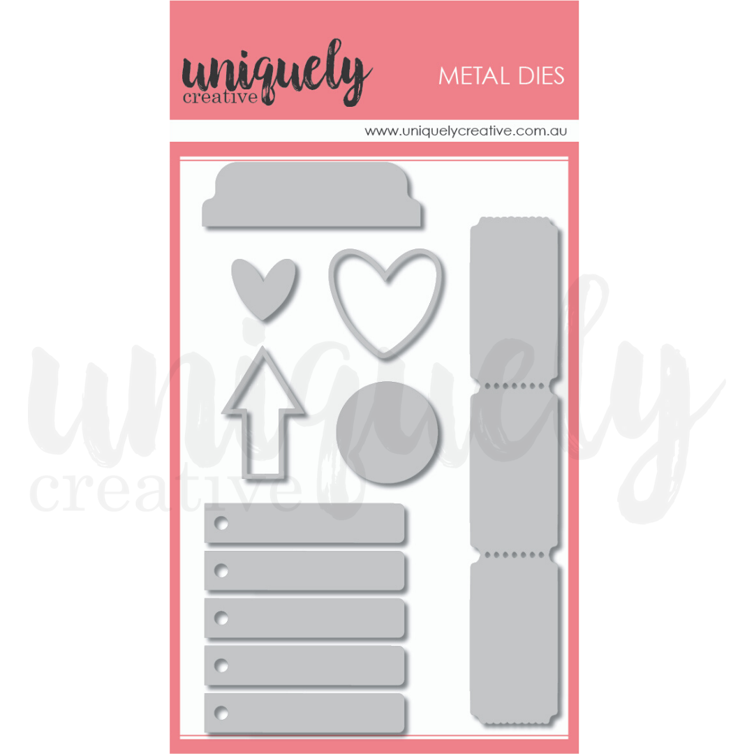 Uniquely Metal Die Cut apart Essentials #2Die