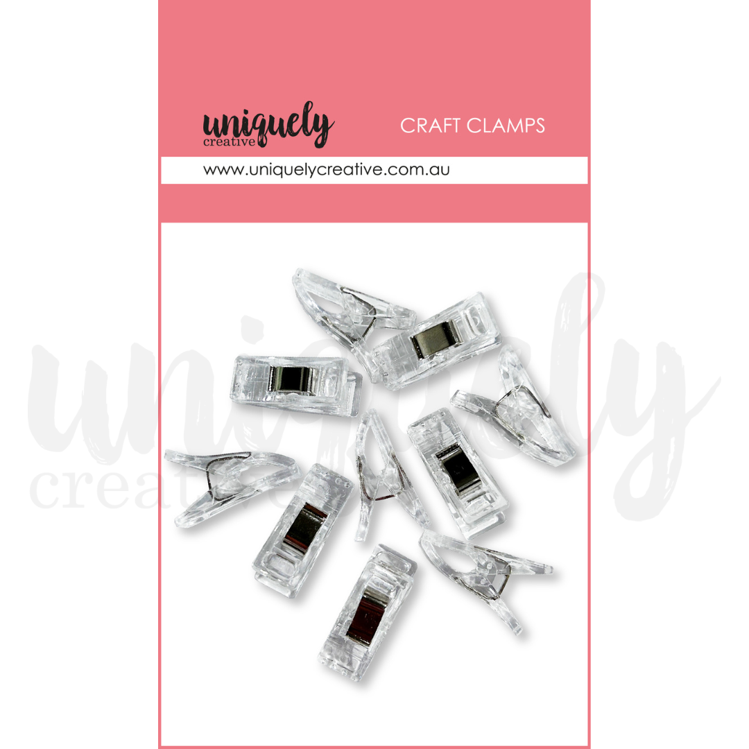 Uniquely Creative Craft Clamps — clear craft clamps pack