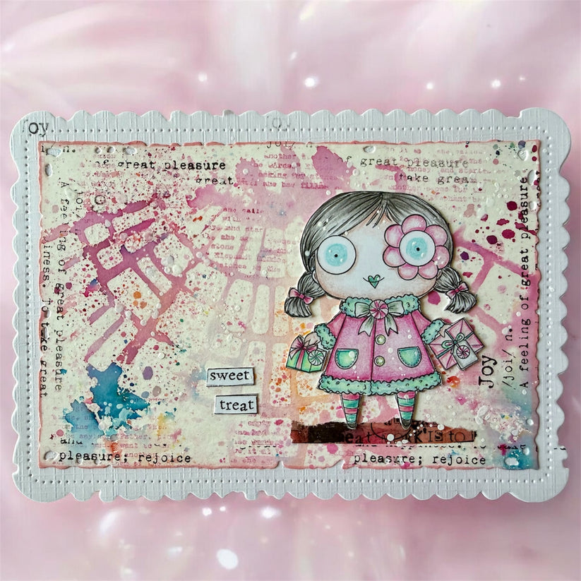 AALL & Create TP-1395 Winter Mint A7 Stamp Set