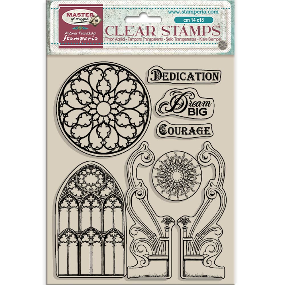 Stamperia Clear Stamps - Master of Magic -