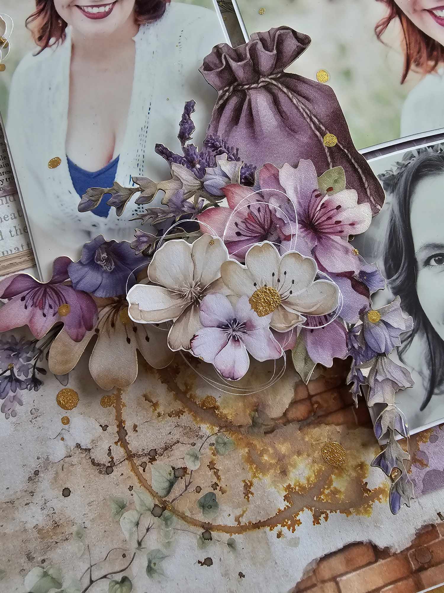 Stamperia - Lavender Double page kit ... Designed by Madelaine Du Toit