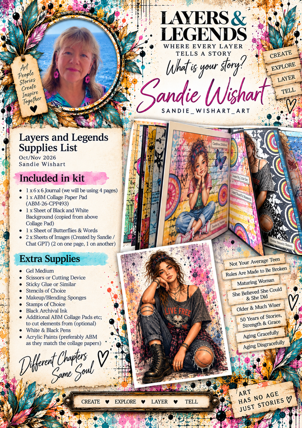 Layers and Legends - Sandie Wishart