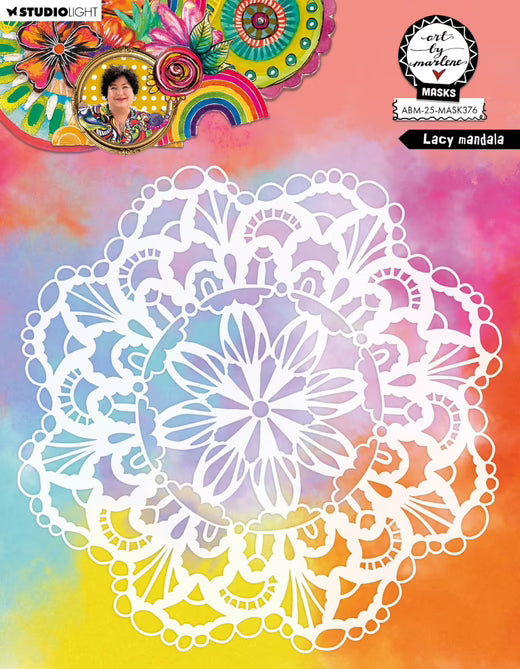 Art By Marlene - Mask - Lacy Mandala