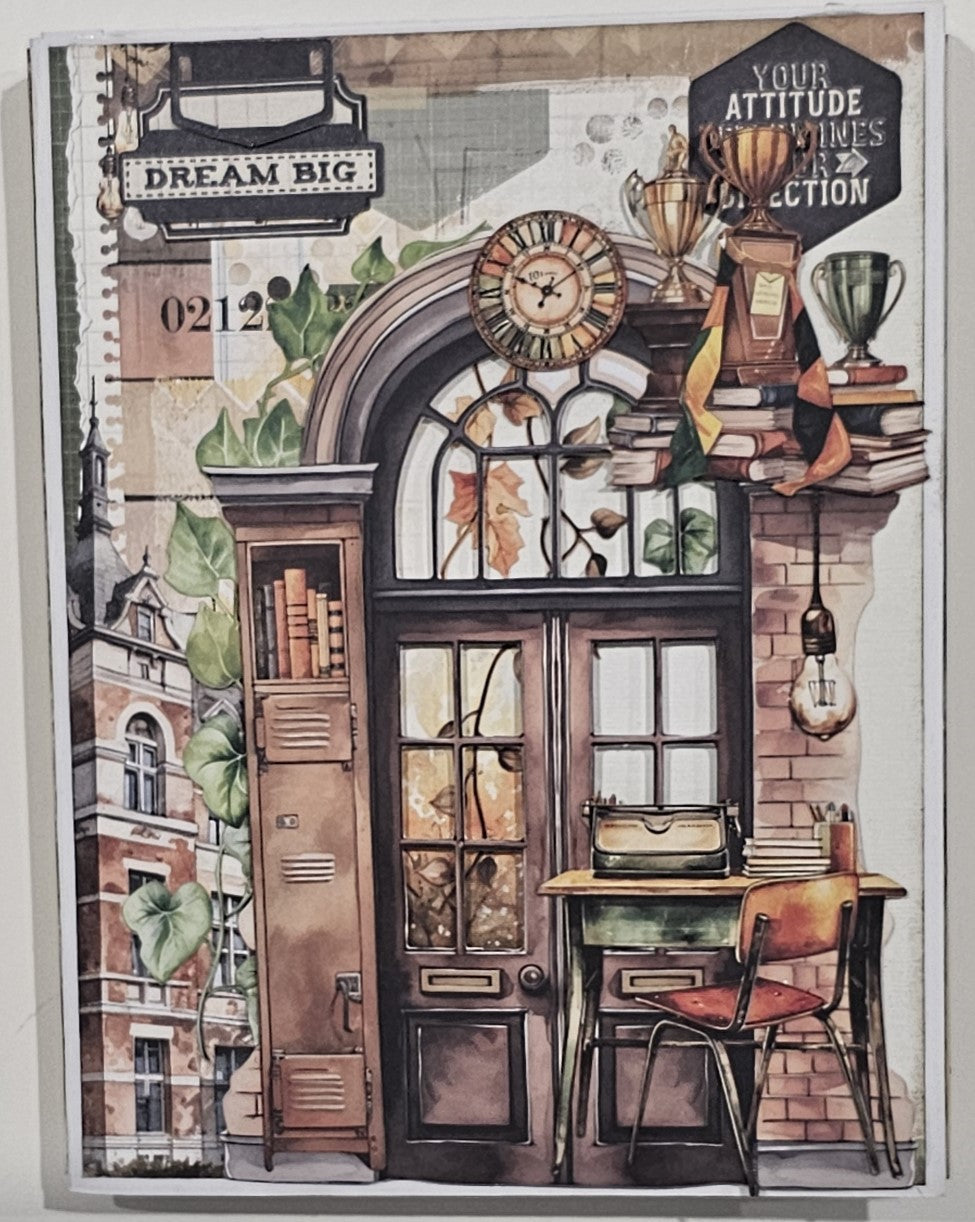 49 & Market Mini Folio Academia Album - Journey of Knowledge