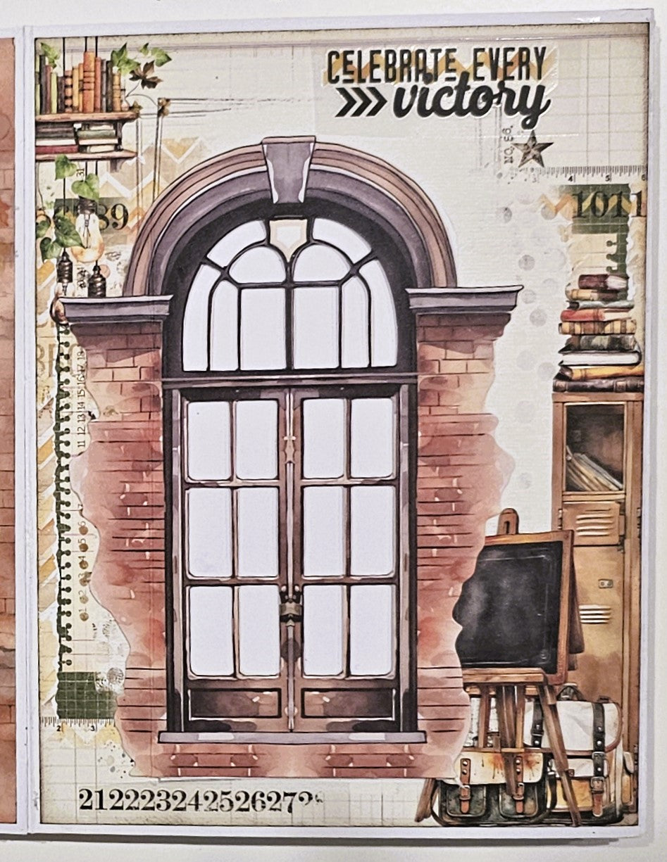 49 & Market Mini Folio Academia Album - Journey of Knowledge