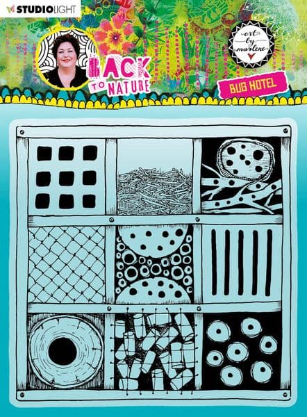 Art By Marlene Back to Nature CLEAR STAMP BUG HOTEL
