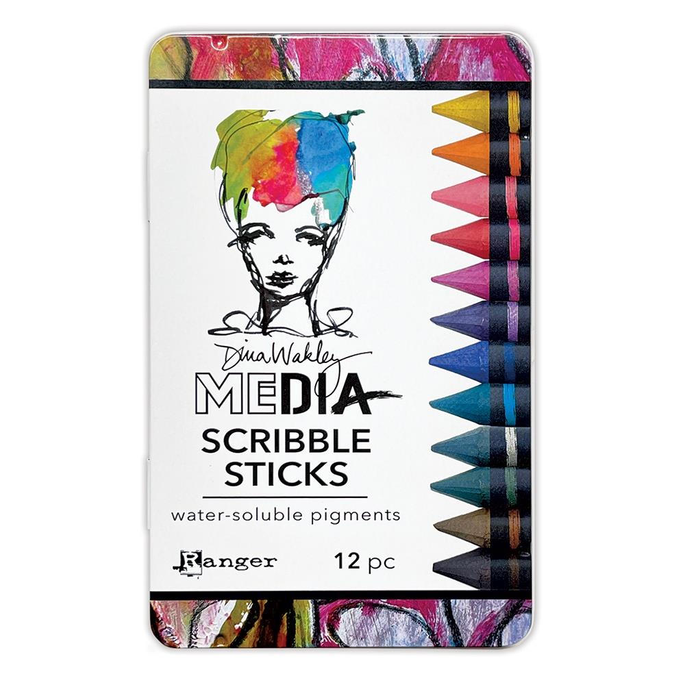 Dina Wakley Scribble Sticks set 5