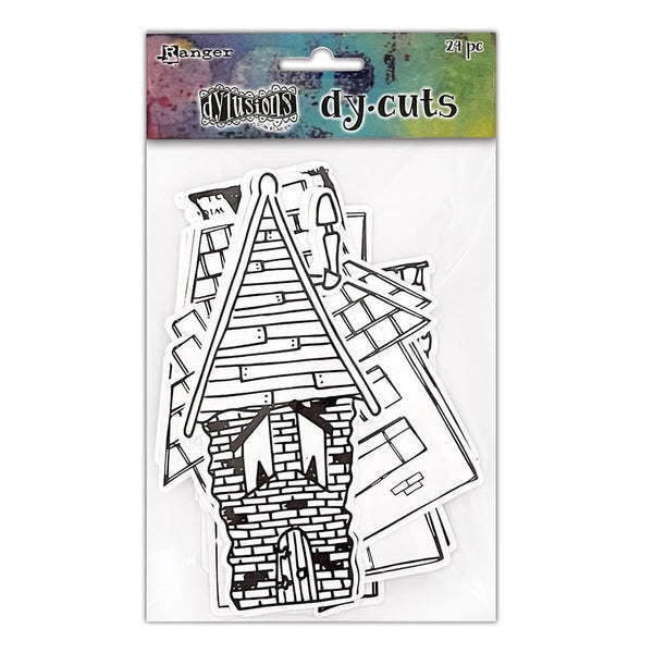 Dylusions dy-cuts Me Houses