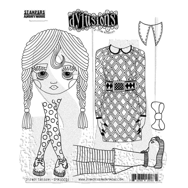 Dylusions by Dyan Reaveley - Cling Stamps - Its Not Tuesday