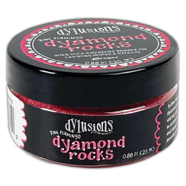 Dylusions - Dyamond Rocks -Pink Flamingo