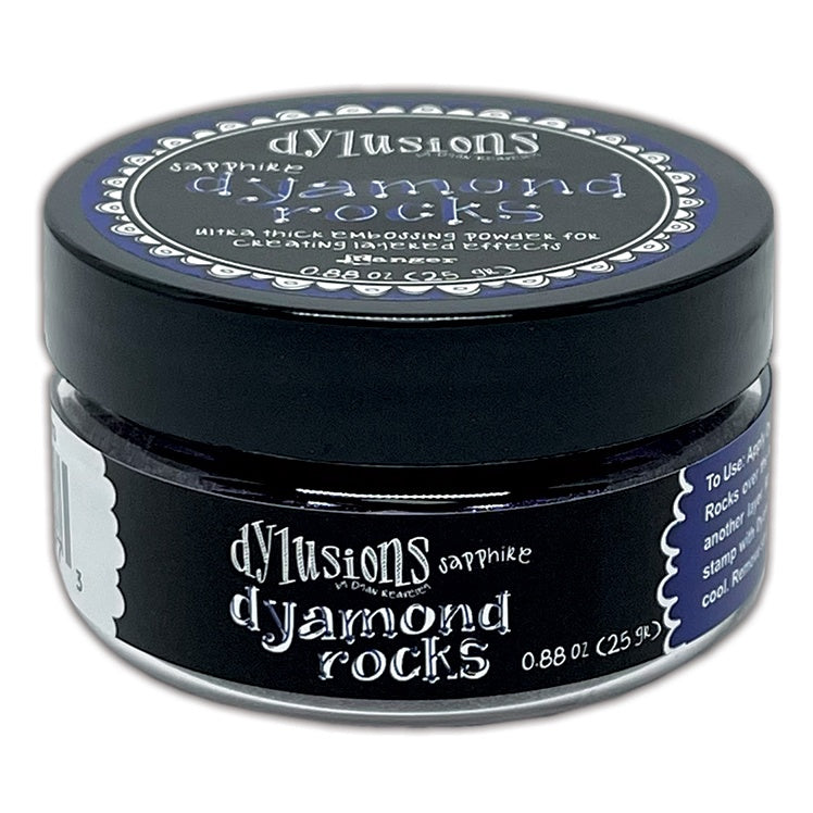 Dylusions - Dyamond Rocks - Saphhire