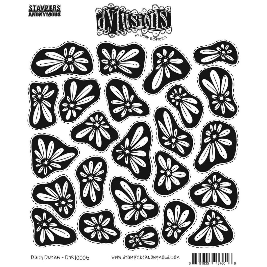Dylusions Stamps "Daisy Dream "