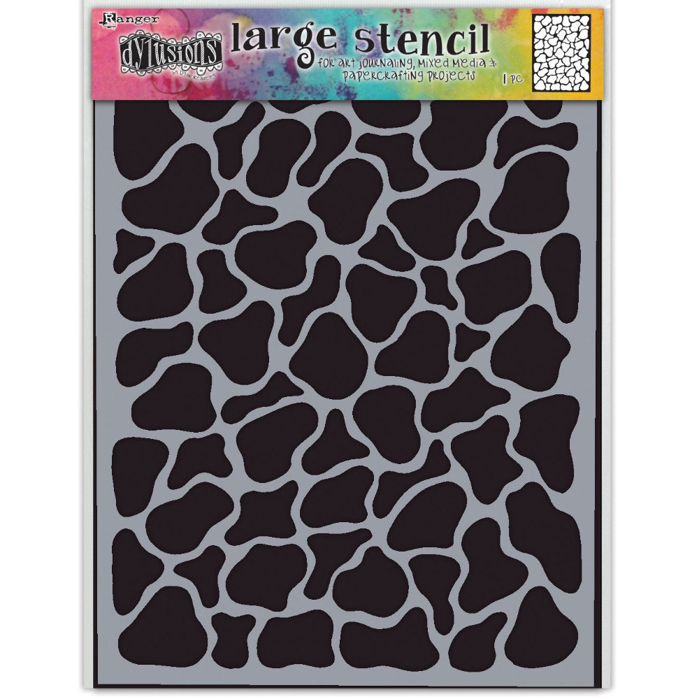 Dylusions - Stencil Large- Urchins