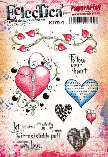 PaperArtsy Eclcctica Stamp EDY01
