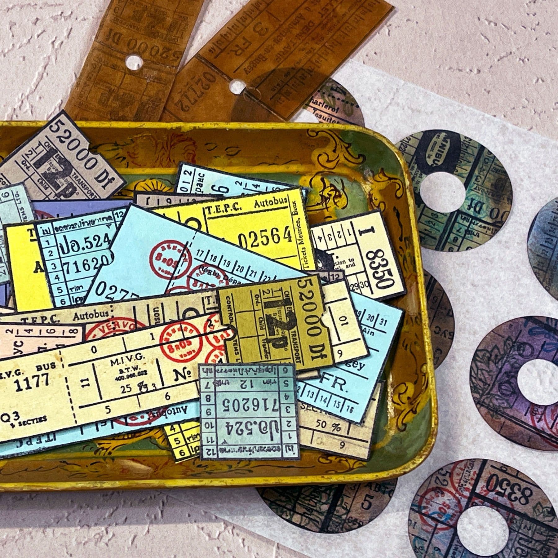 PaperArtsy Eclcctica Stamp EGL17