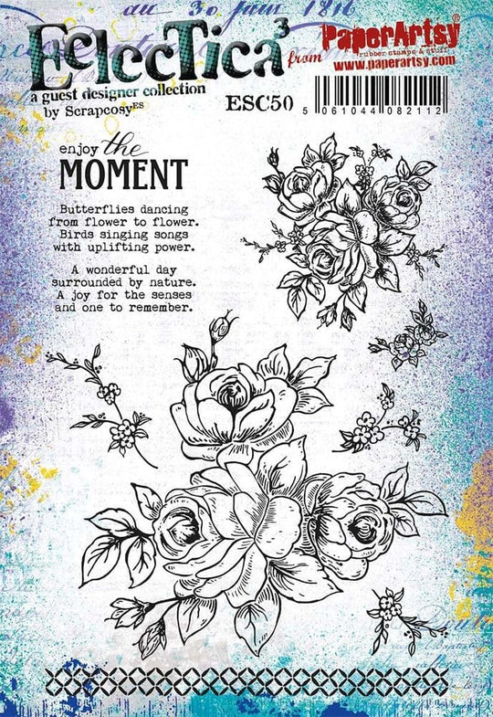 PaperArtsy Eclcctica Stamp ESC50