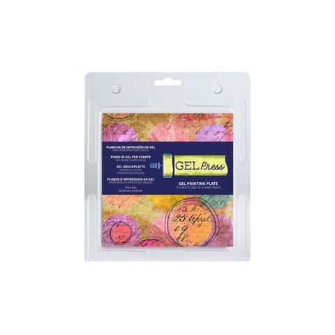 Mono Gel Press Reusable Gel Printing plate 6 " x 6"