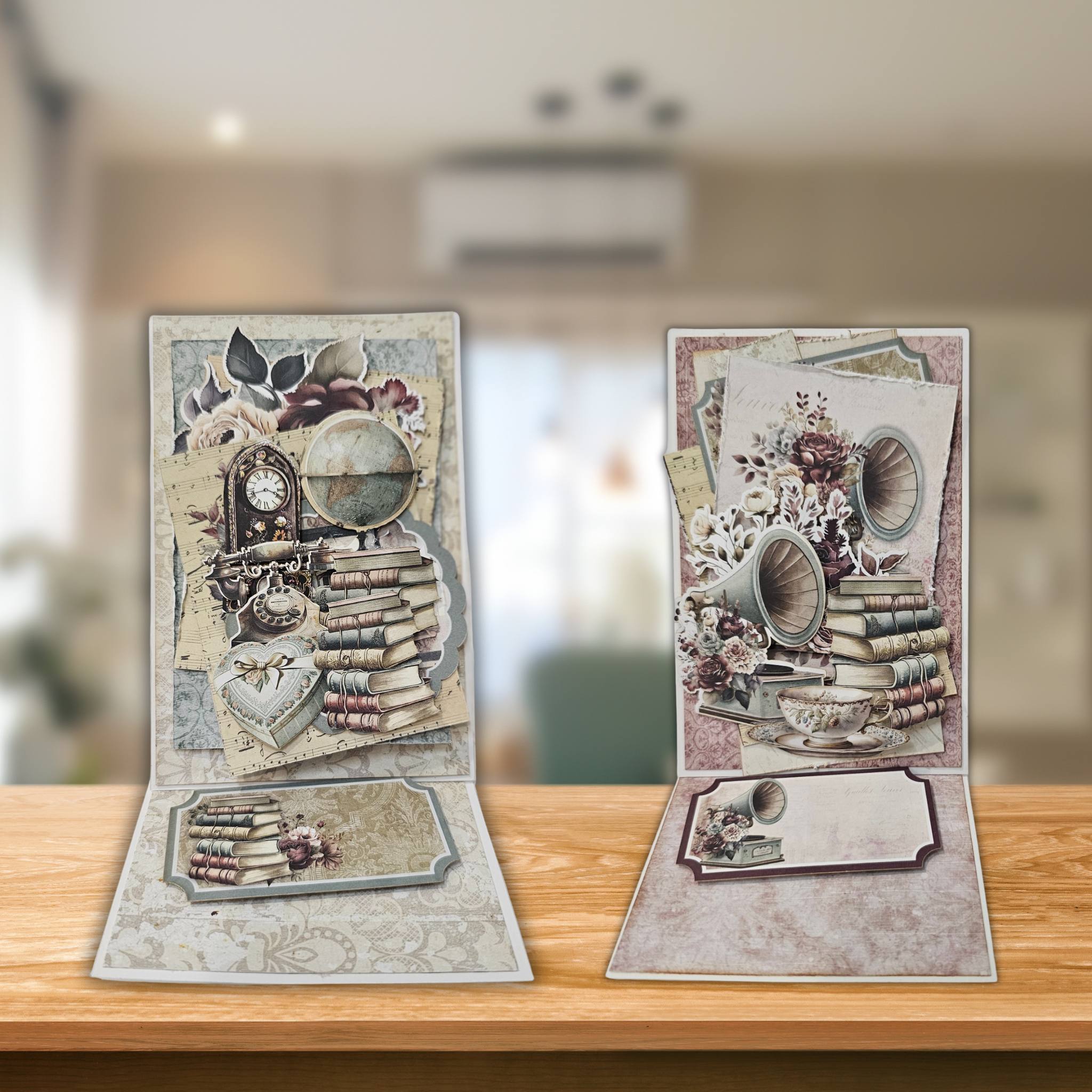 Mintay Antique Shop Card Kit