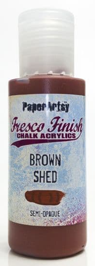 PaperArtsy Fresco Brown Shed