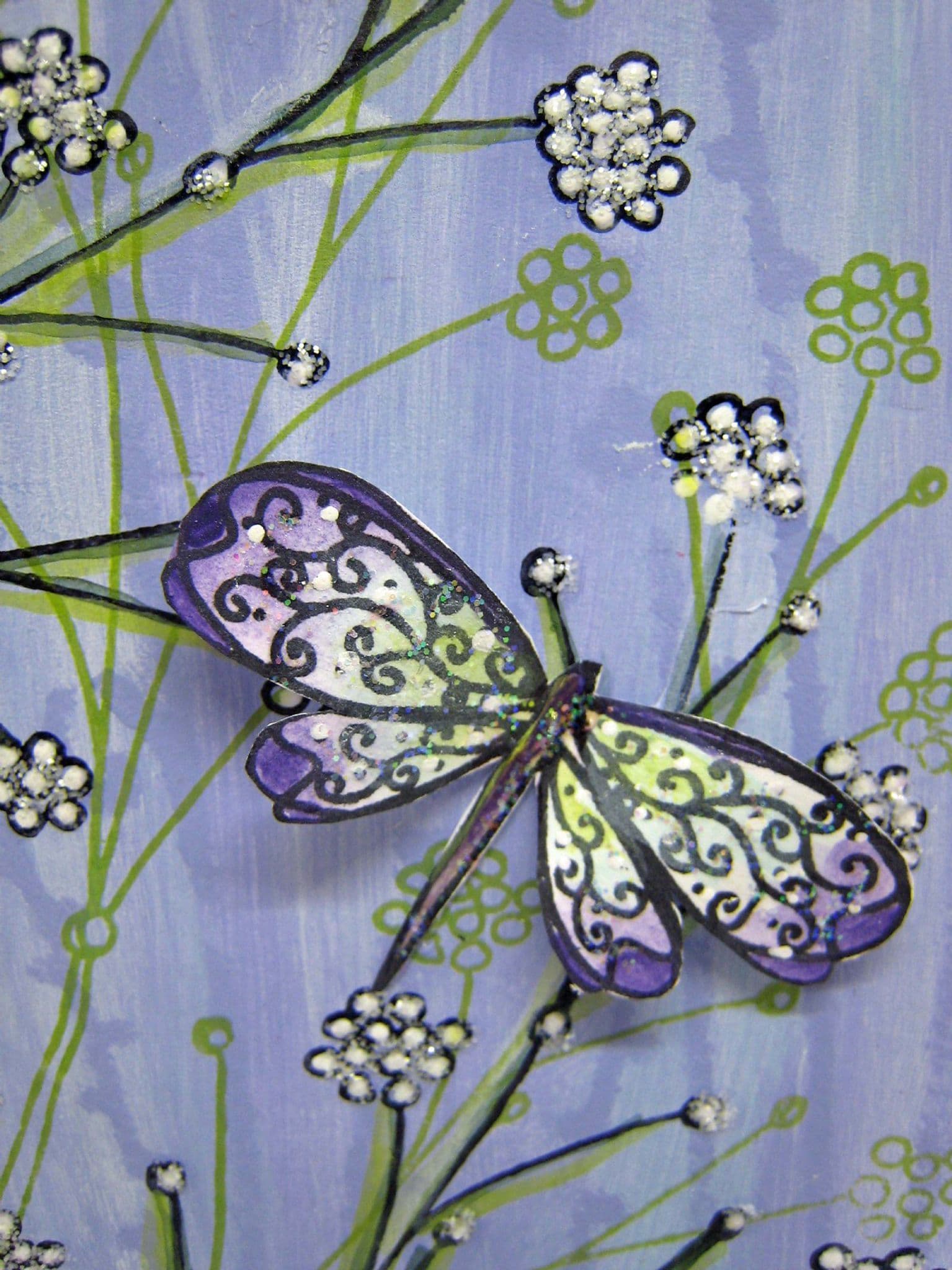 PaperArtsy Fresco Egg Plant